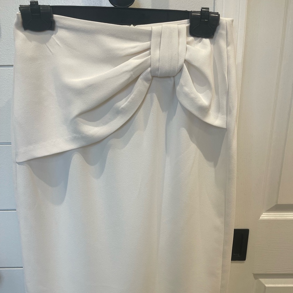 Mango Elegant White Dress